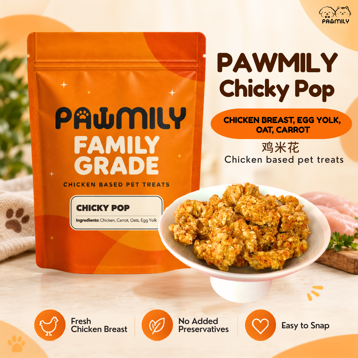 PAWMILY Chicky Pop